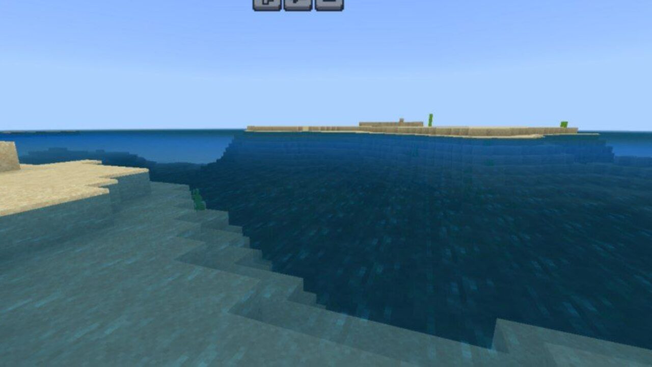 Water from Solutide Shader for Minecraft PE