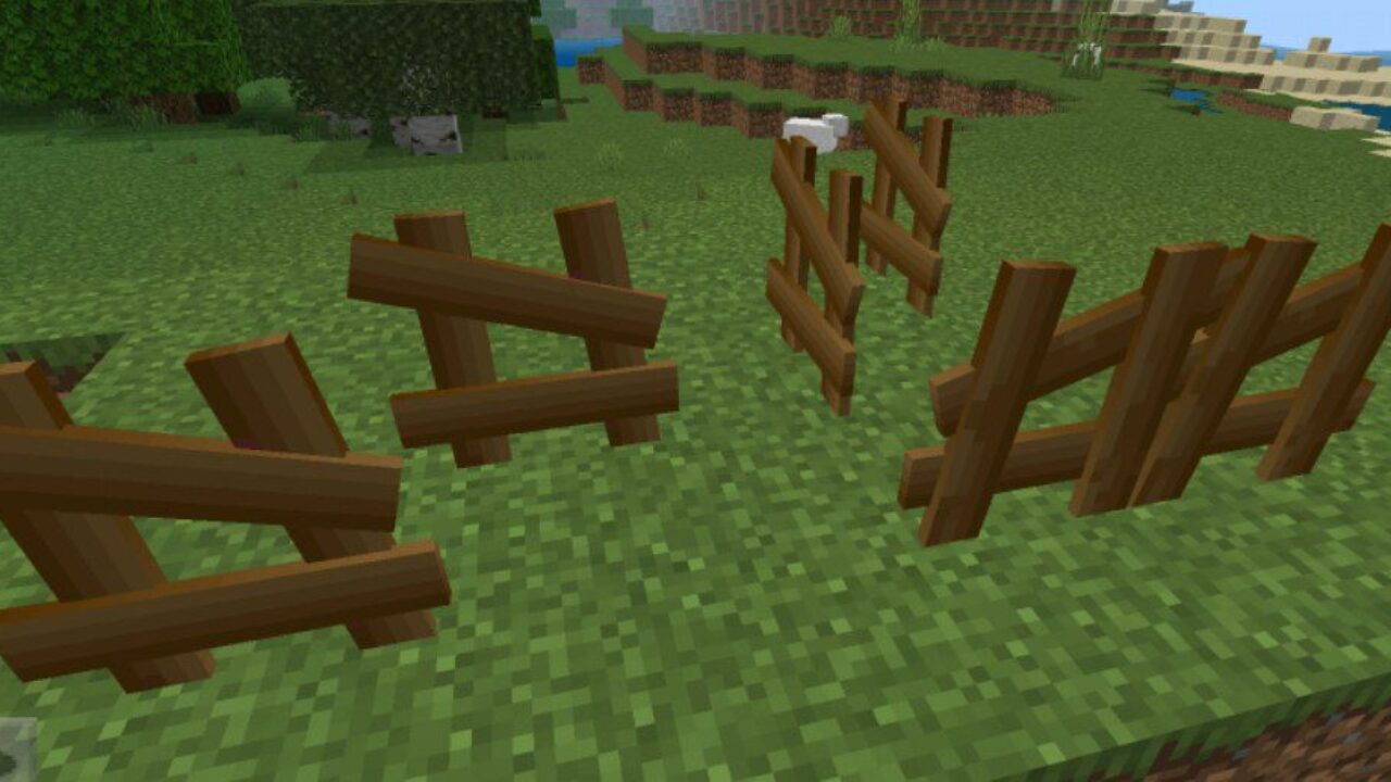 Wooden from Barricades Mod for Minecraft PE