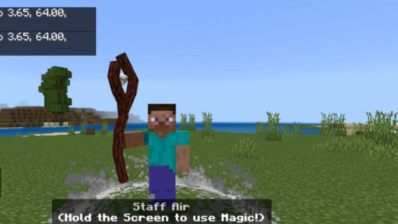 Air from Magic Staffs Mod for Minecraft PE