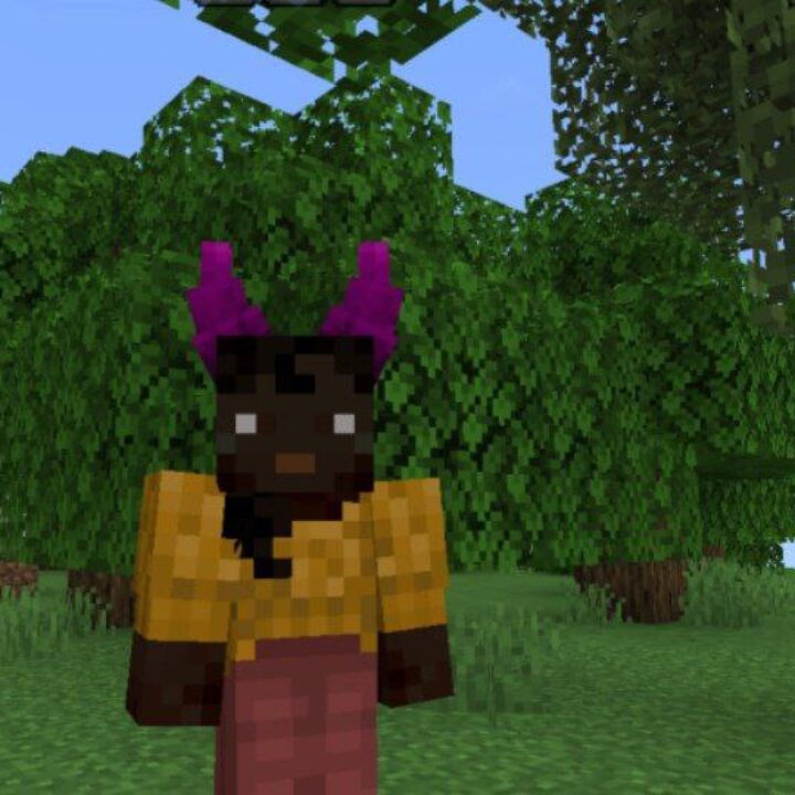 Colored Horns Mod for Minecraft PE