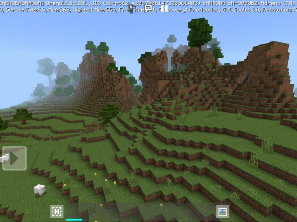 Cube Ui Texture Pack for Minecraft PE