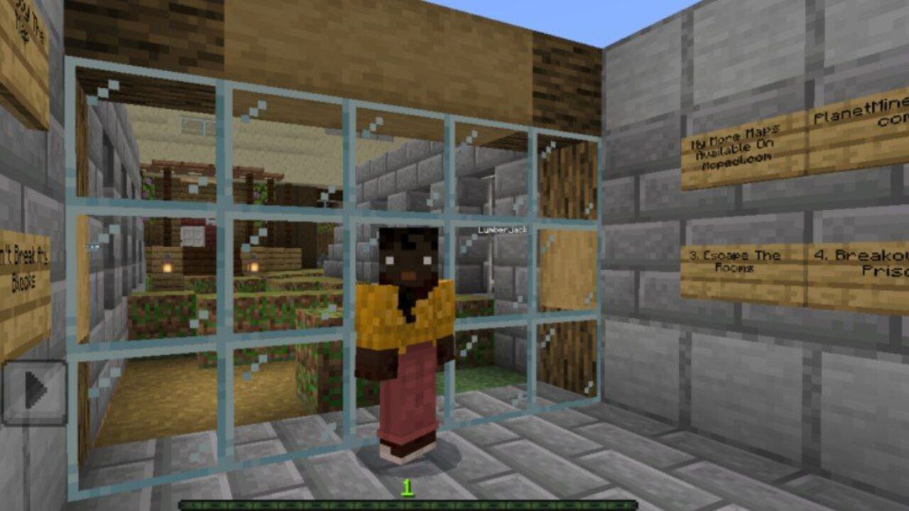 Escape from the Garden Map for Minecraft PE