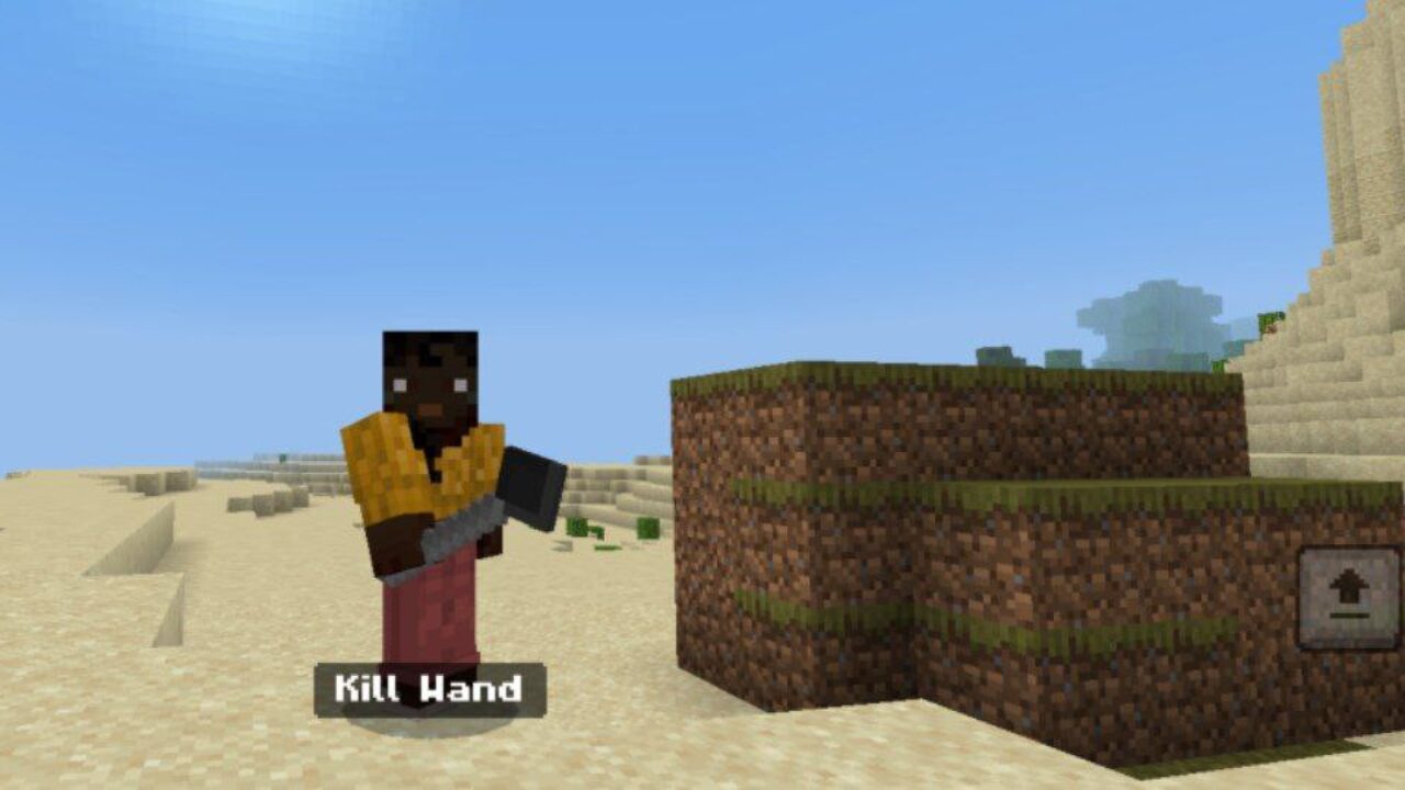 Kill from Path Builder Wand Mod for Minecraft PE