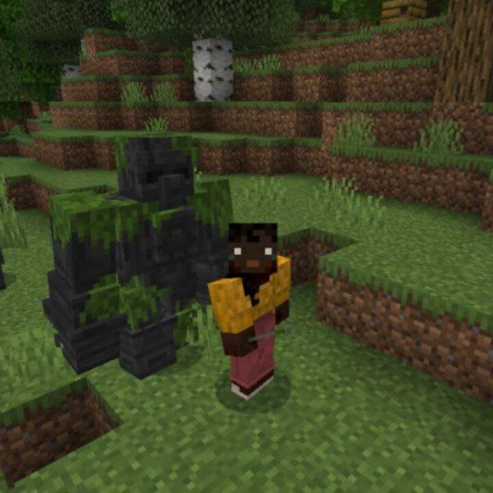 Nature Golem Texture Pack for Minecraft PE