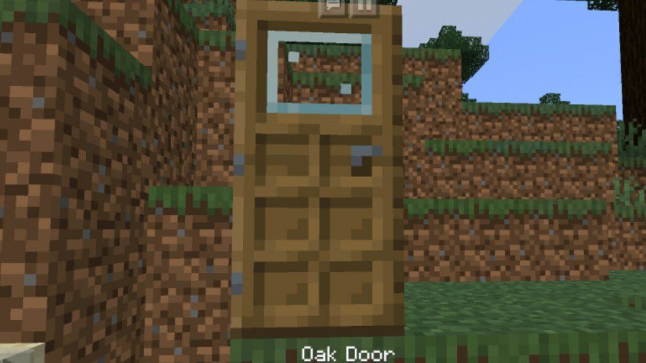 Oak Doors from Fragiles Texture Pack for Minecraft PE