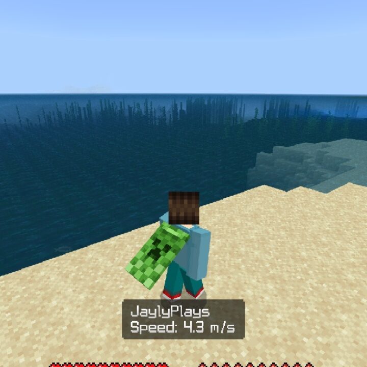 Speedometer Mod for Minecraft PE