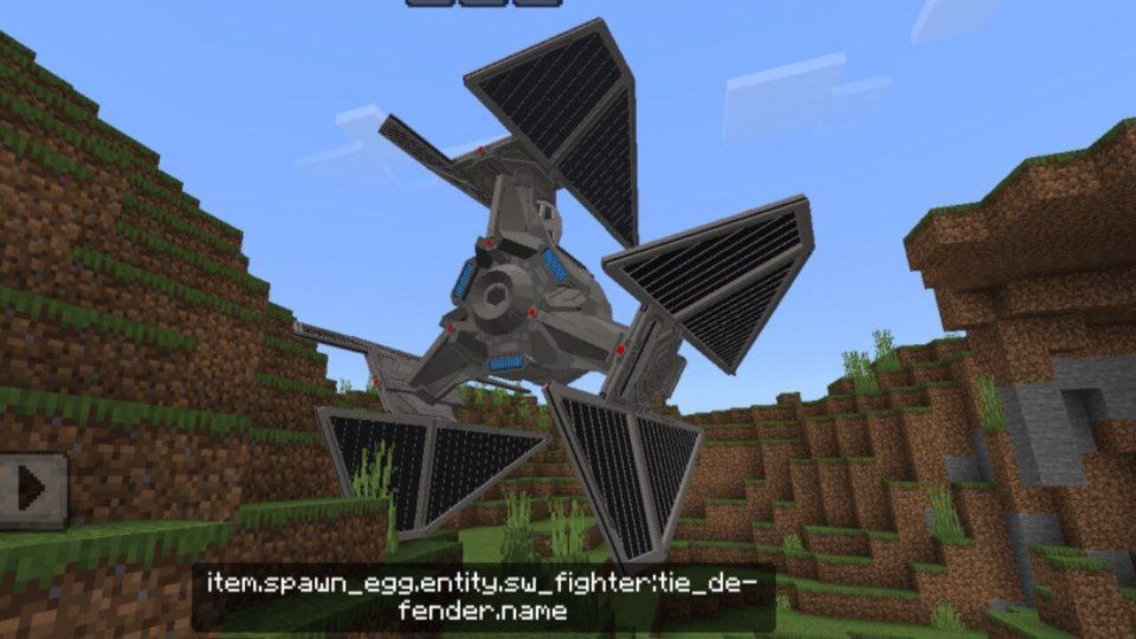 Defender from Star Wars Vehicle Mod for Minecraft PE