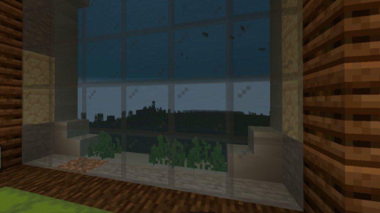 Underwater House Map for Minecraft PE