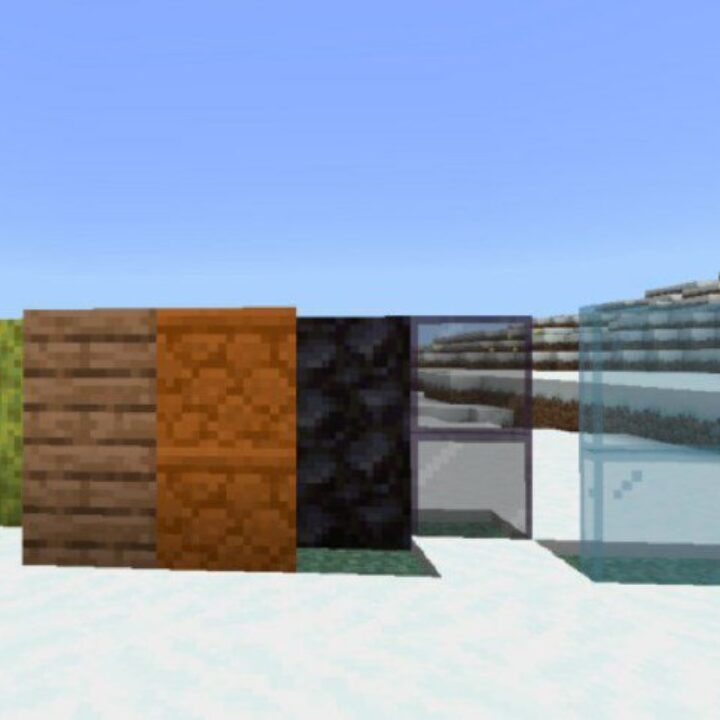 Camouflage Door Mod for Minecraft PE