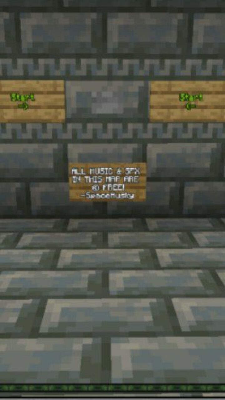 Buttons from Windy Parkour Map for Minecraft PE