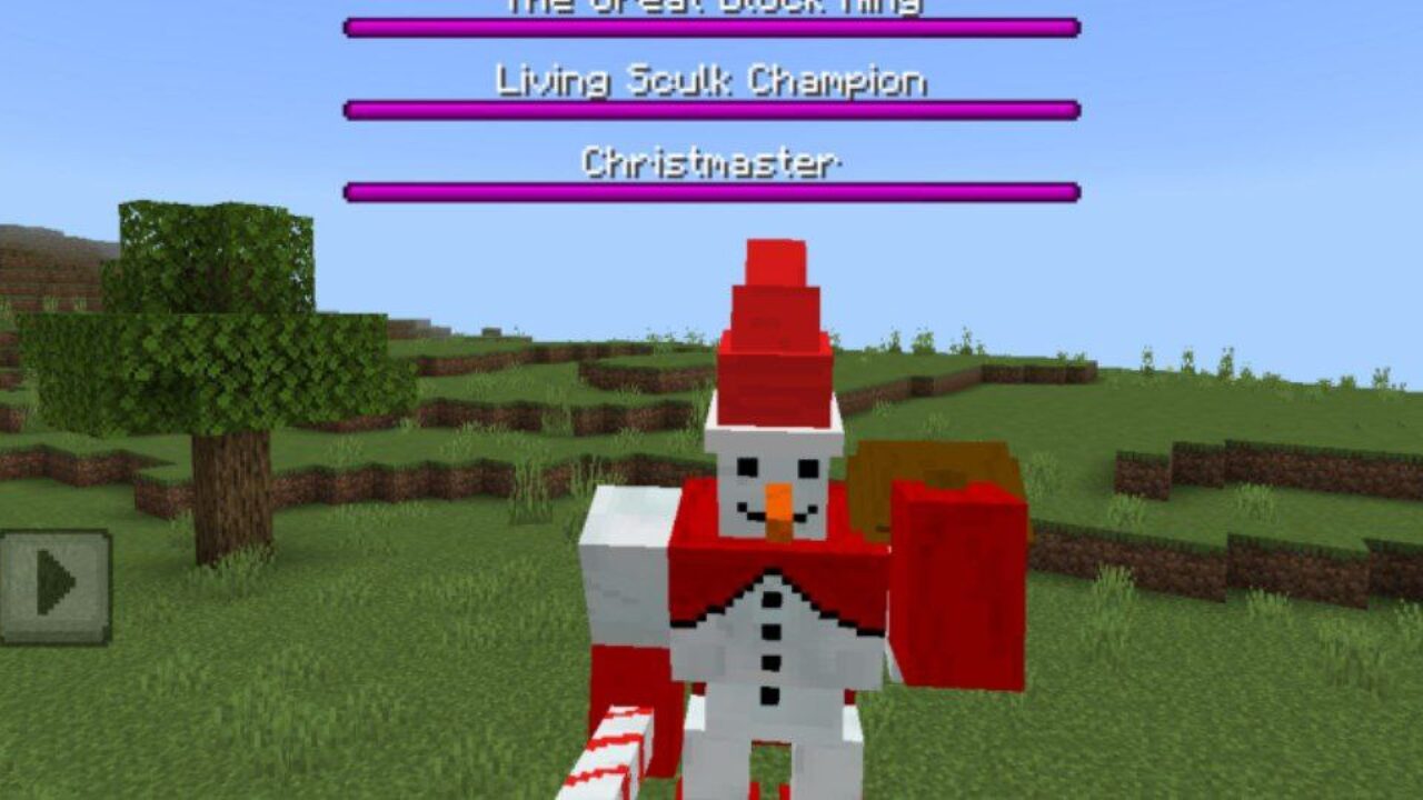 Christmaster from Random Boss Mod for Minecraft PE