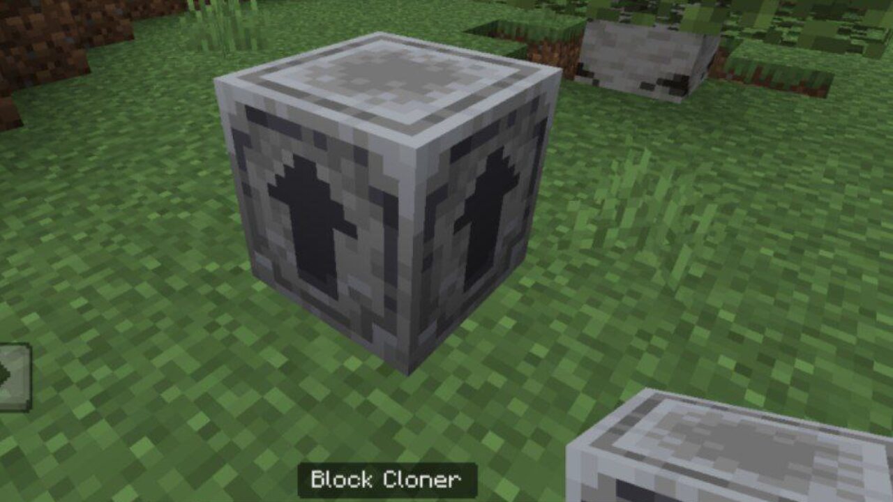 Cloner from Block Duplicator Mod for Minecraft PE