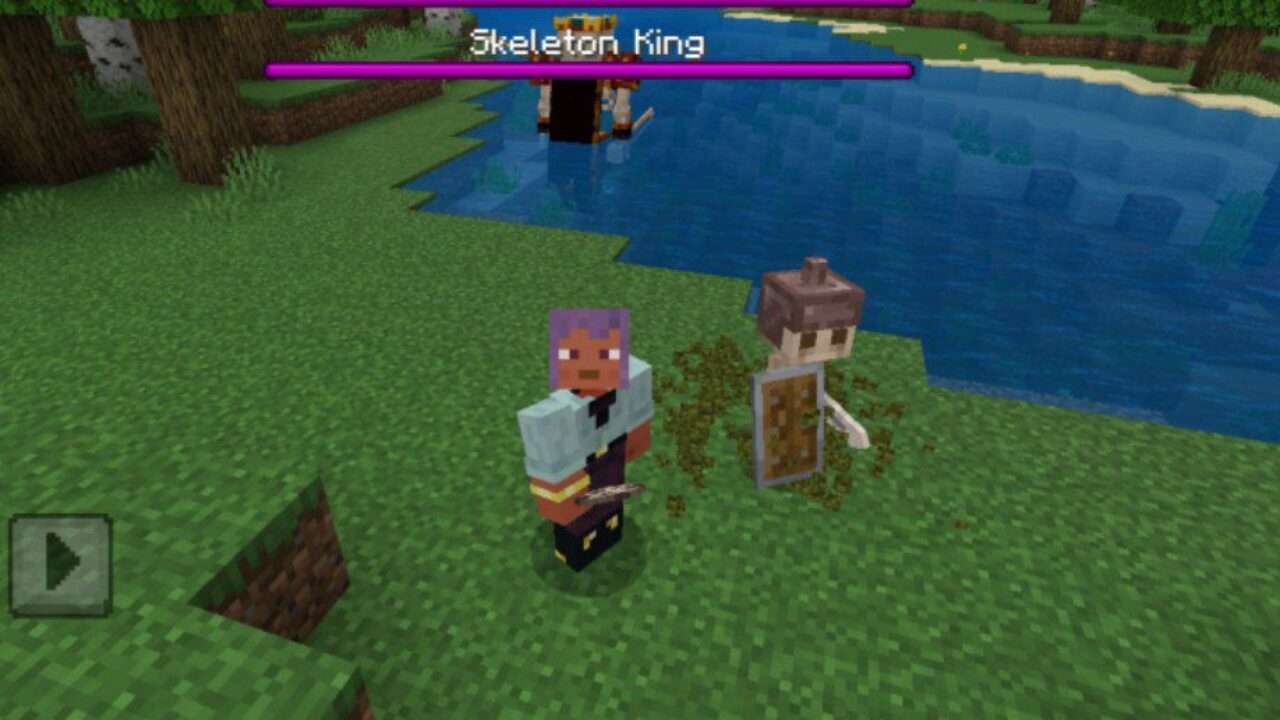 Enemy from Skeleton King Mod for Minecraft PE