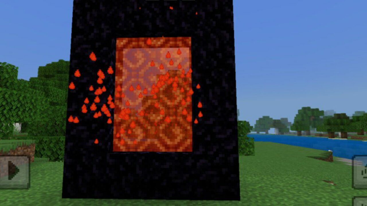 Hellish from Stars Alternate Portals Texture Pack for Minecraft PE