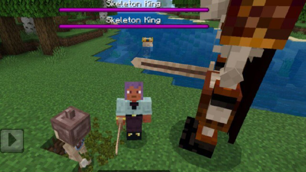 Skeleton King Mod for Minecraft PE