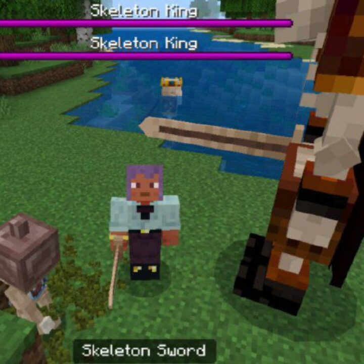 Skeleton King Mod for Minecraft PE