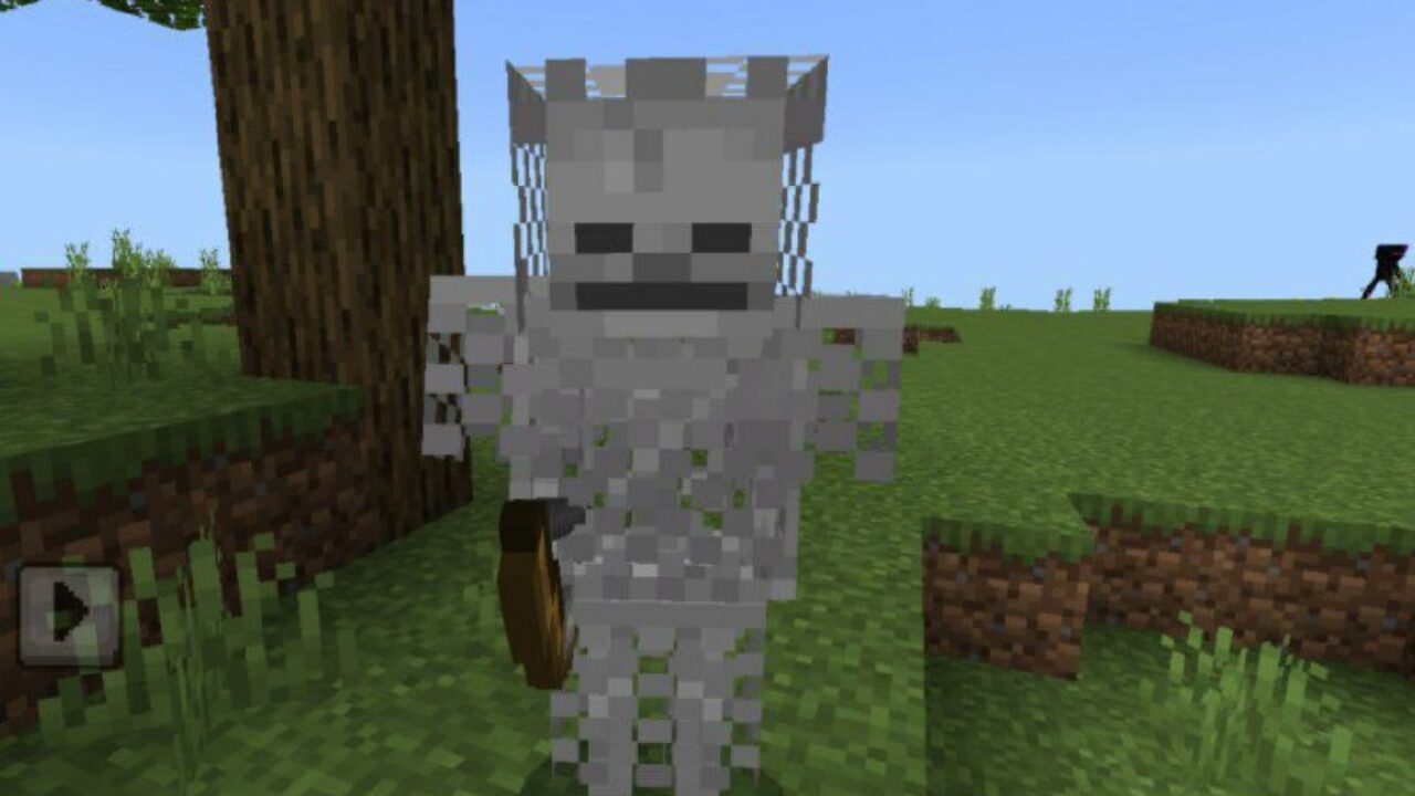 Skeleton from Super Insane Mod for Minecraft PE