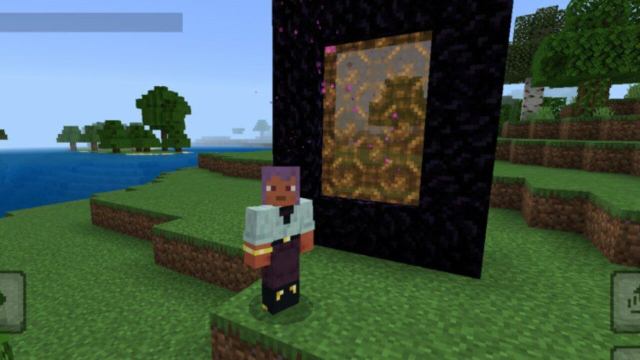 Stars Alternate Portals Texture Pack for Minecraft PE