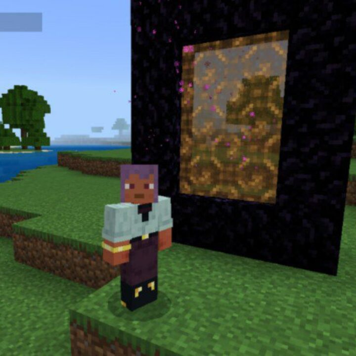 Stars Alternate Portals Texture Pack for Minecraft PE