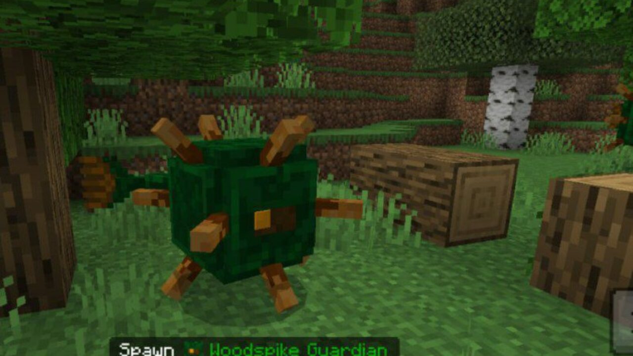 Woodspike from Poke Fantasy Expansion Mod for Minecraft PE