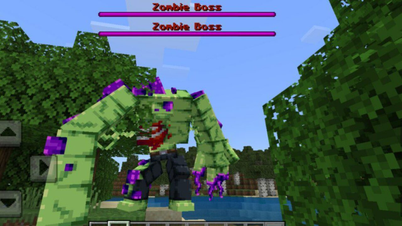 Zombie Boss Mod for Minecraft PE