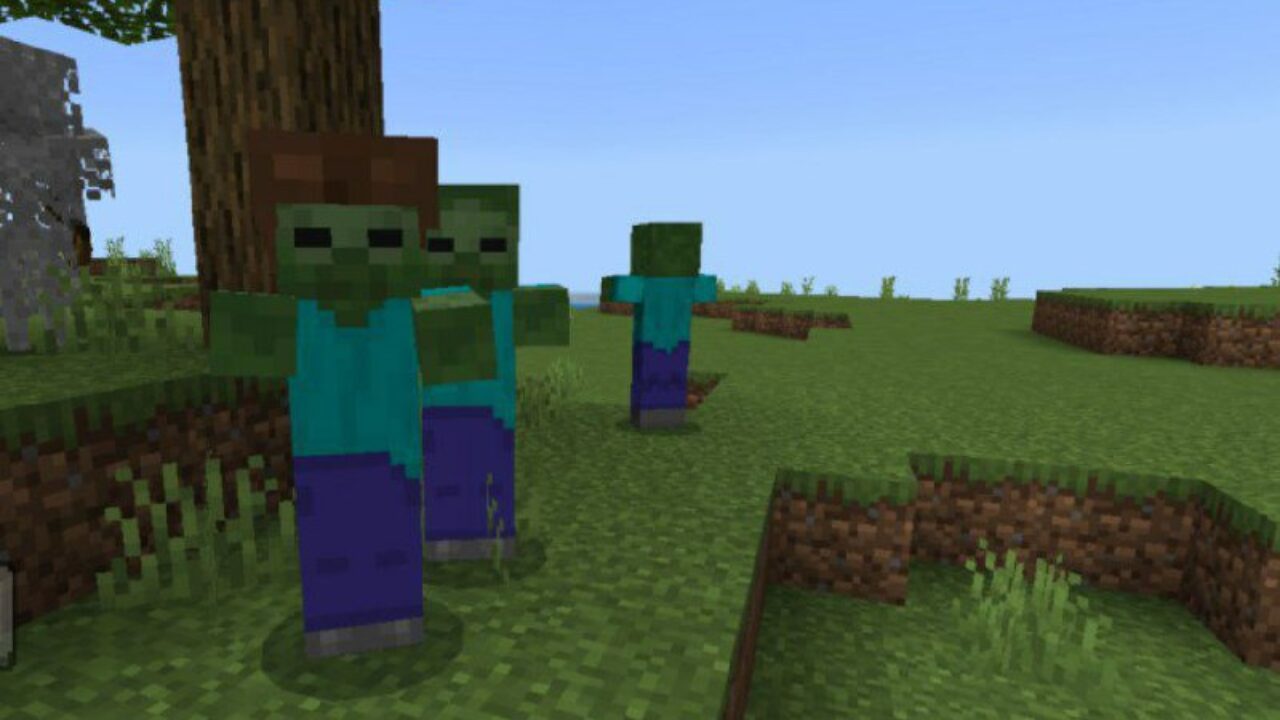 Zombie from Super Insane Mod for Minecraft PE