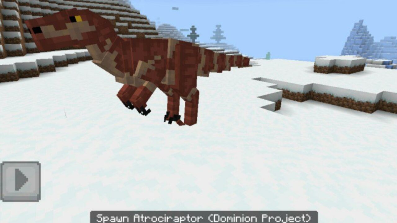 Atrociraptor from Dominion Project Mod for Minecraft PE