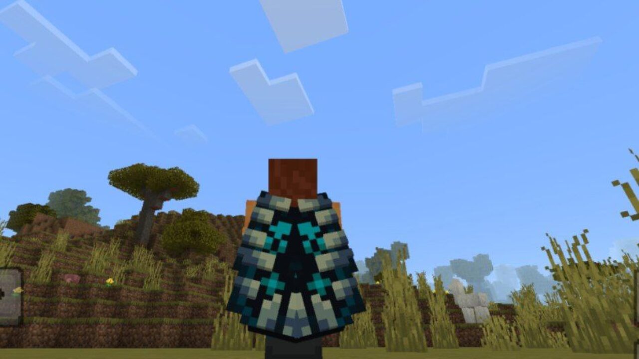 Blue from More Elytras Mod for Minecraft PE