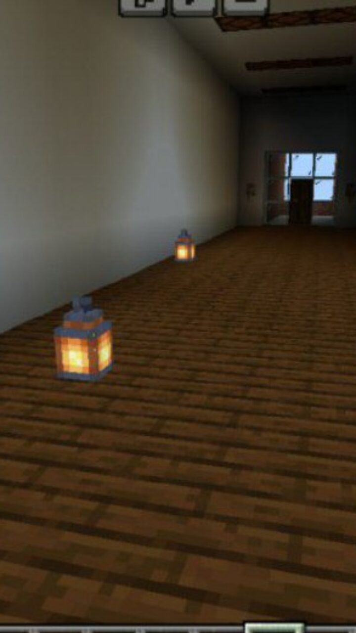 Corridor from Command Block APT Map for Minecraft PE