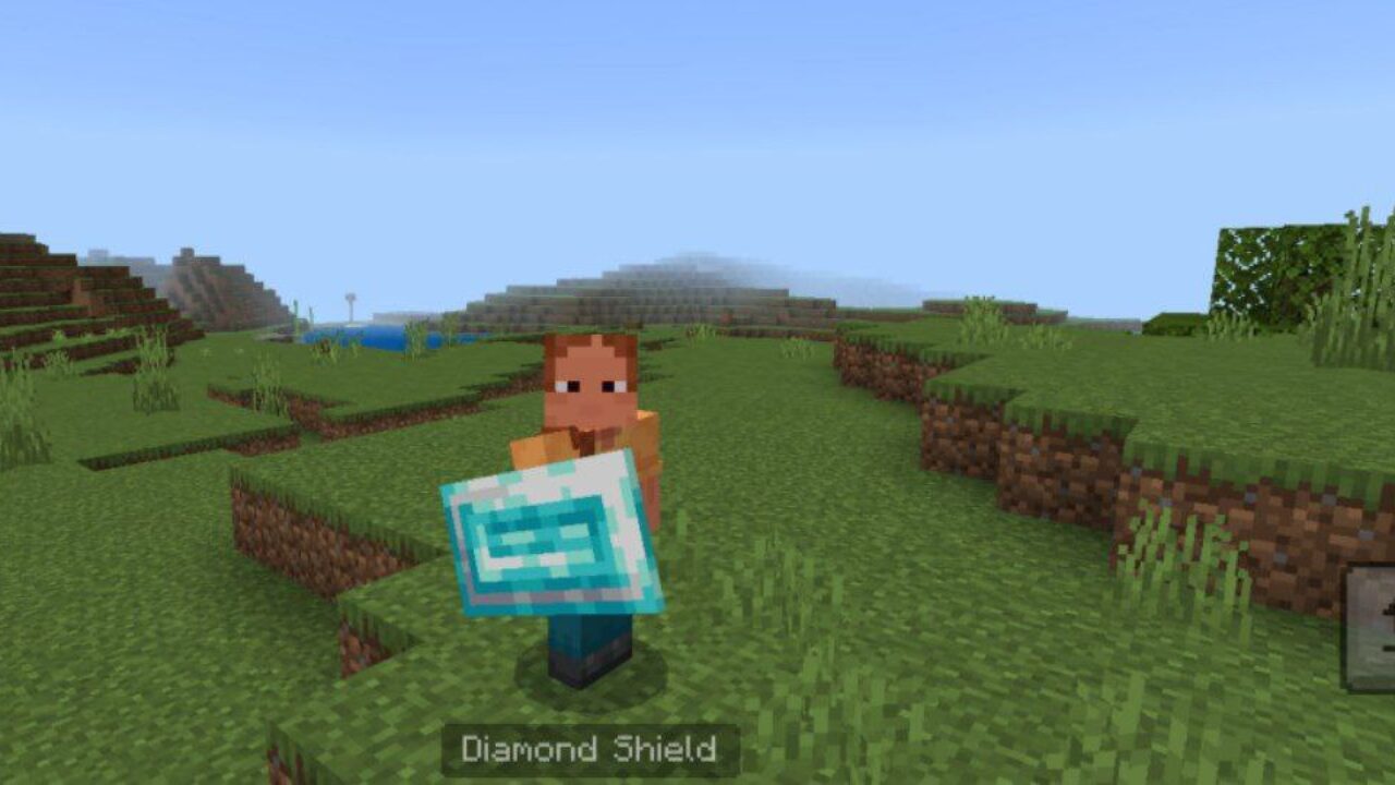 Diamond from Ultimate Shields Mod for Minecraft PE