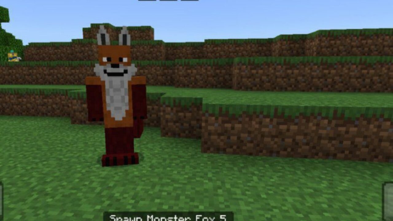 Fox from Furpocalypse Mod for Minecraft PE