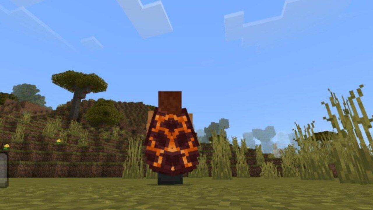 Lava from More Elytras Mod for Minecraft PE