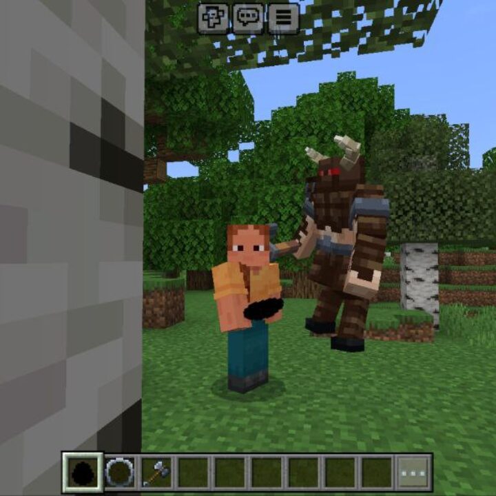 Minotaur Boss Mod for Minecraft PE