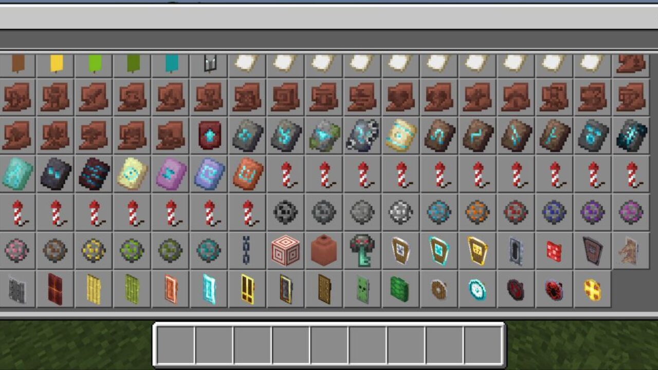 Items from Ultimate Shields Mod for Minecraft PE