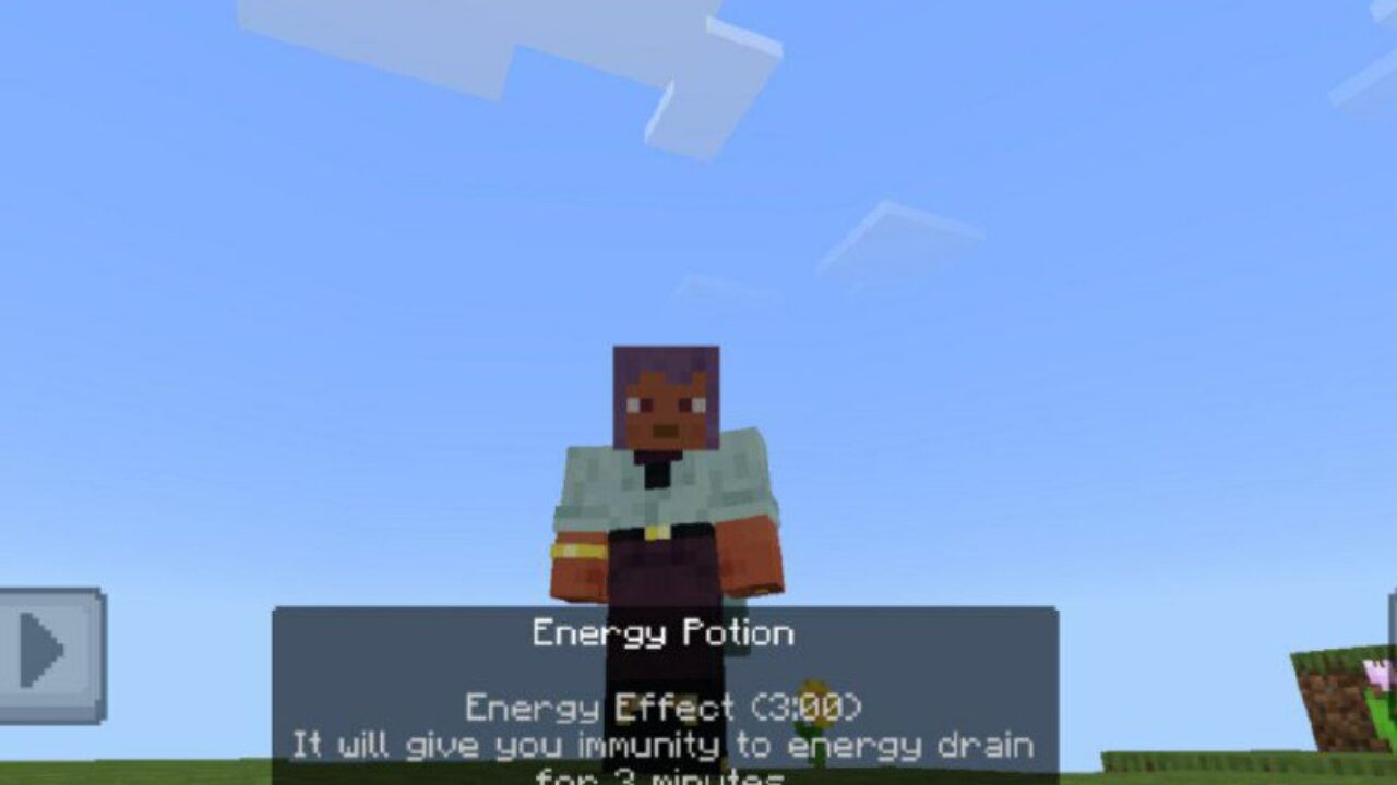 Potion from Energy Bar Mod for Minecraft PE