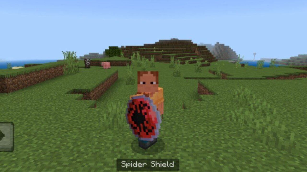 Spider from Ultimate Shields Mod for Minecraft PE