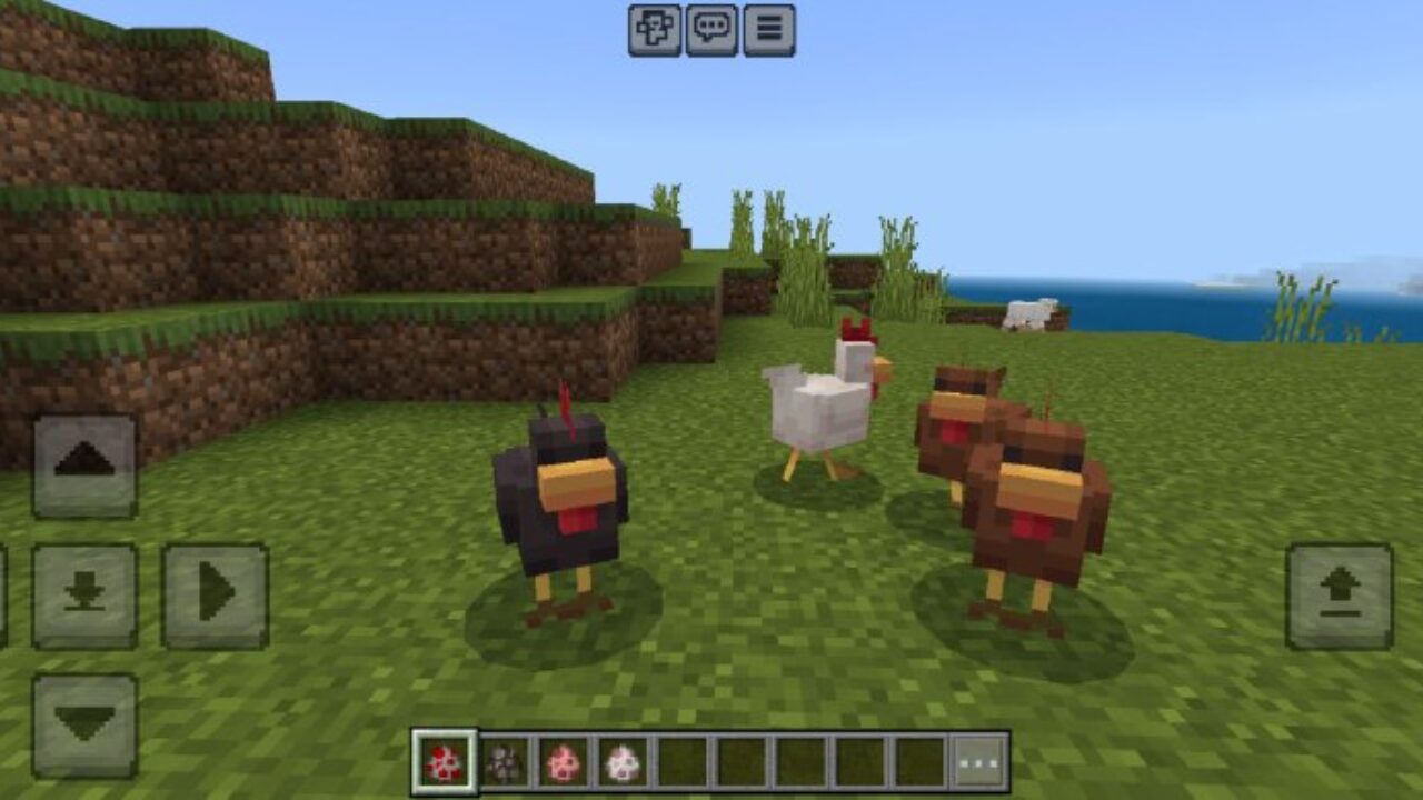 Chicken from Txyme Cottagecore Texture Pack for Minecraft PE