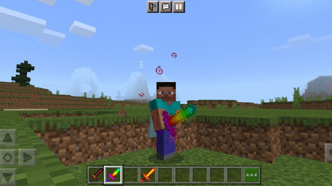 Rainbow from Butterfly Knife Mod for Minecraft PE