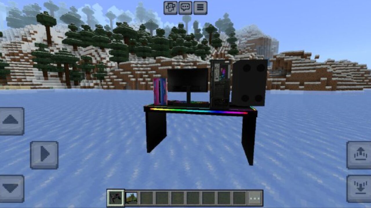 Table from Furniture Gaming Mod for Minecraft PE