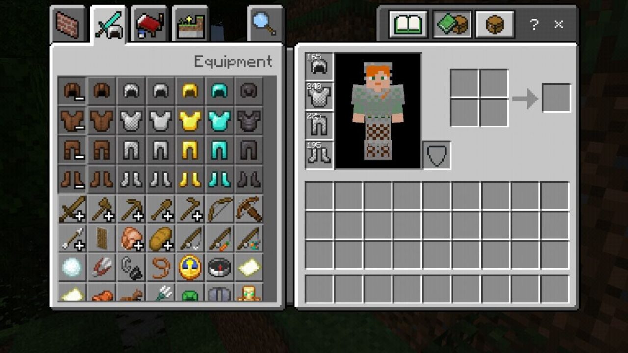 Abilities from Durability Viewer Texture Pack for Minecraft PE