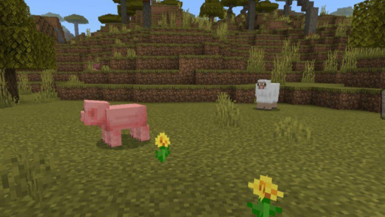 Animals from Screenshot Taker Texture Pack for Minecraft PE