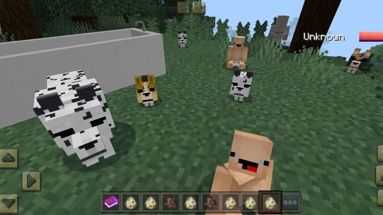 Children from Babysitter Mod for Minecraft PE