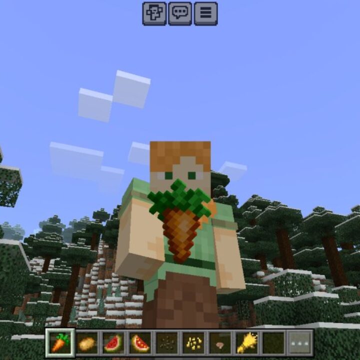 Crops Plus Texture Pack for Minecraft PE