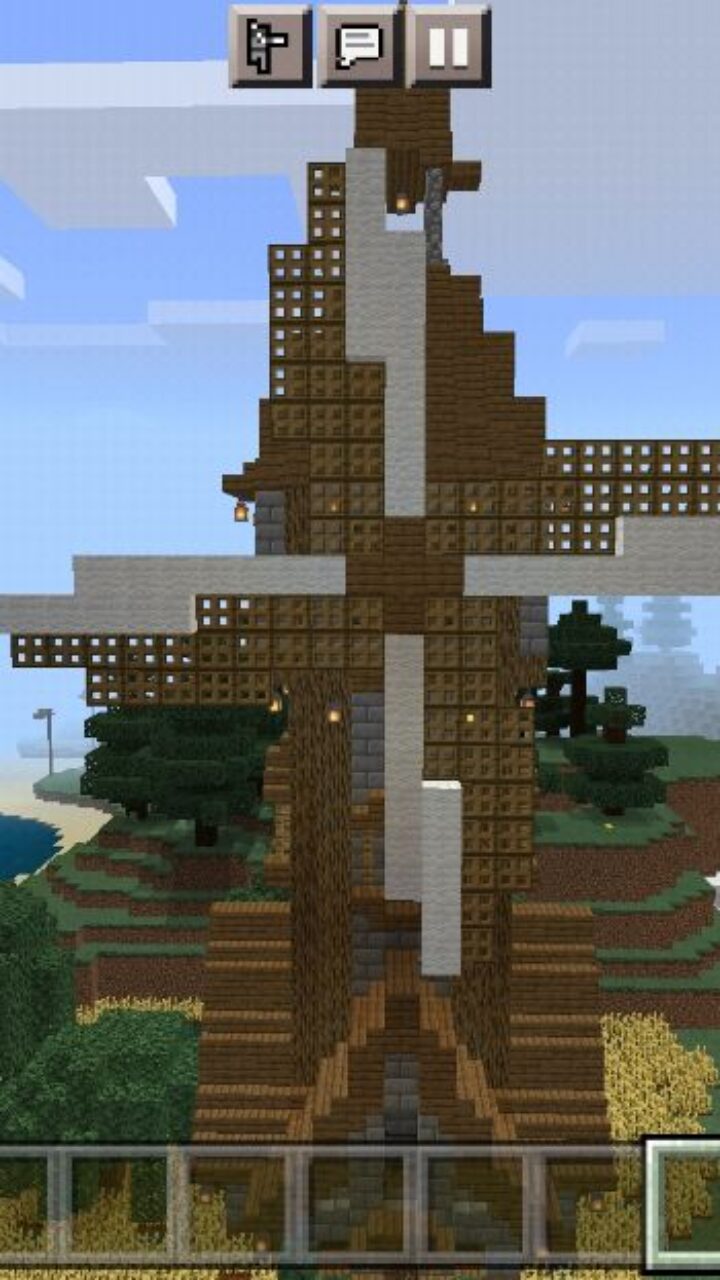 Mill from Pixelmon Map for Minecraft PE