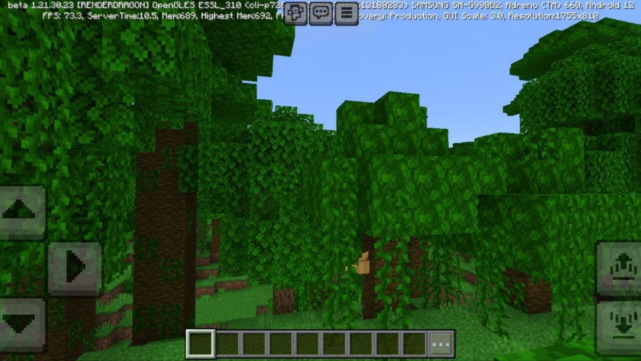 Nature from Vanilla PBR Texture Pack for Minecraft PE