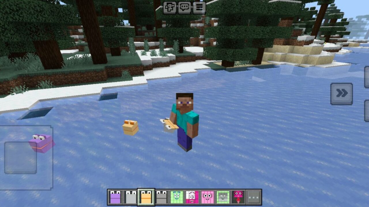 Number Blocks Mod for Minecraft PE