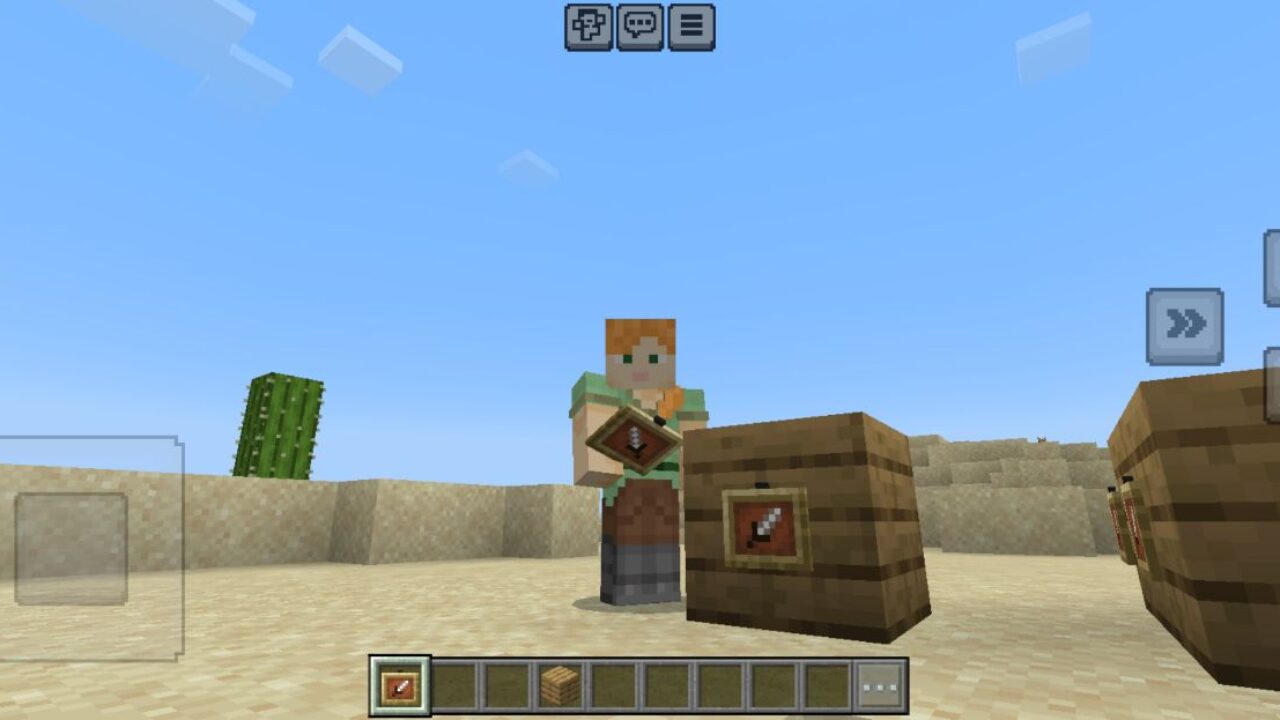 Objects from Easy Invisible Frames Texture Pack for Minecraft PE