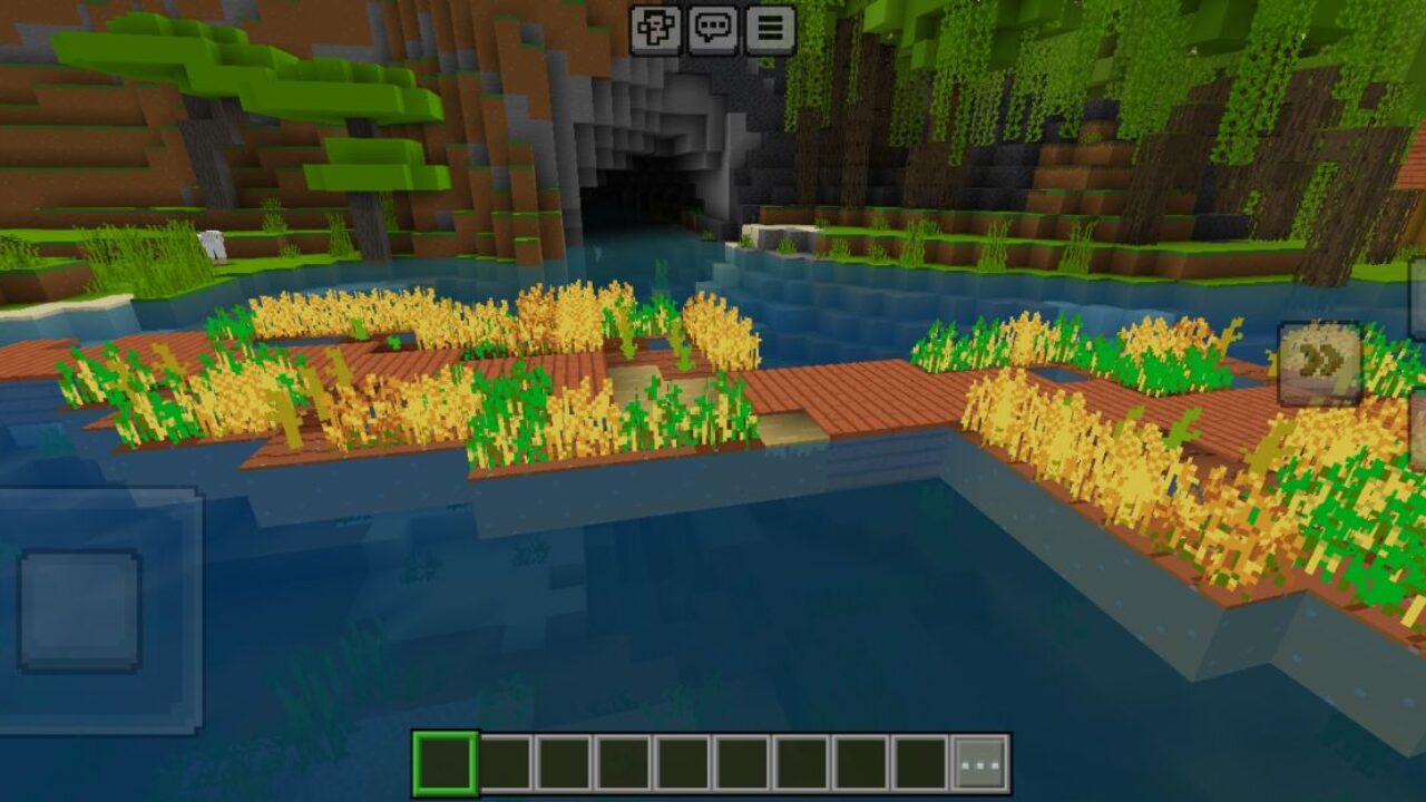 Plants from Like the Trailer Texture Pack for Minecraft PE