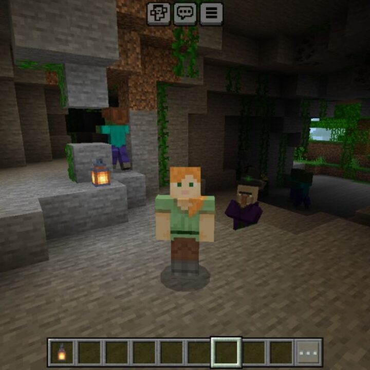 Soundless Cave Noises Texture Pack for Minecraft PE