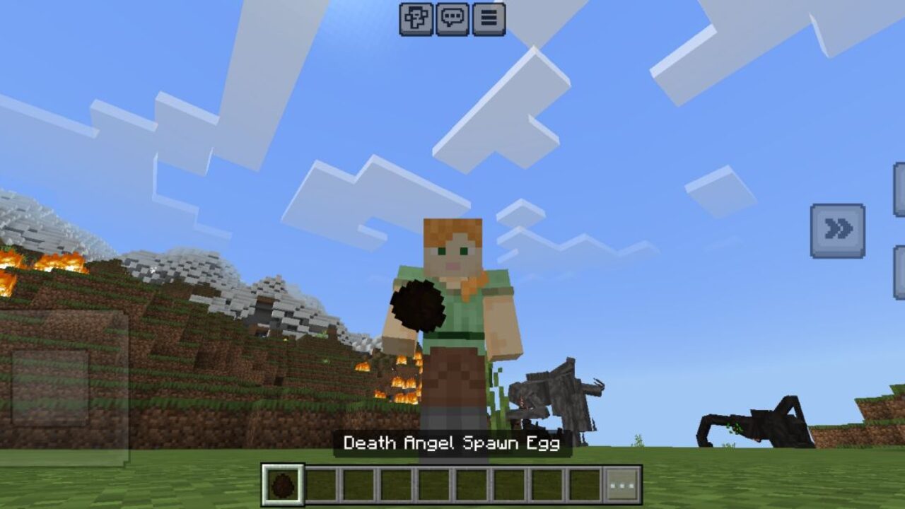 Spawn Egg from A Quiet Place Mod for Minecraft PE